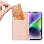Etui do iPhone 15 Plus pokrowiec z klapką i portfelem Dux Ducis Skin P
