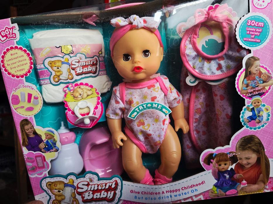 Super lalka Bobas z akcesoriami dla dzieci nowa