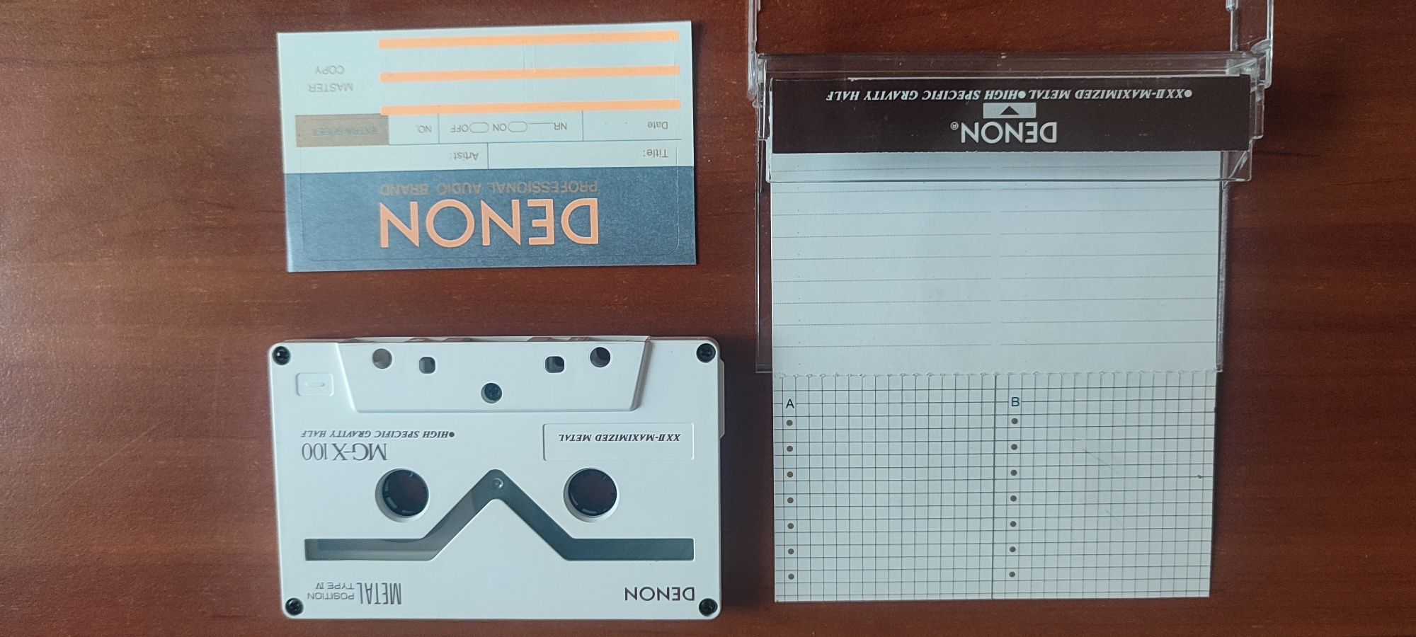 Аудіокасета DENON MG-X 100