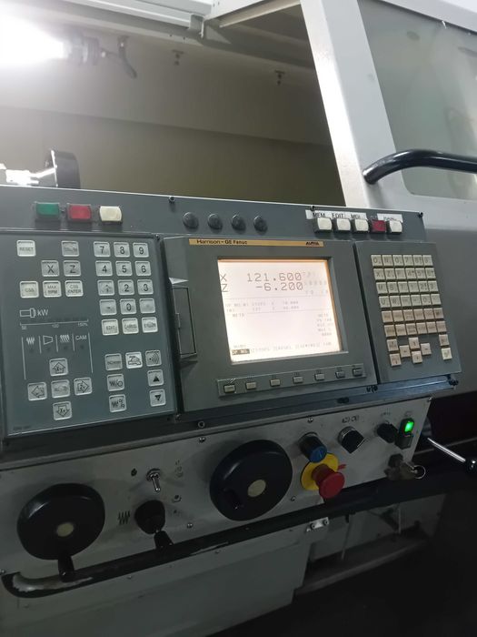 Torno CNC Harrison Alpha 550S 2 metros entre pontos.  Arvore 100mm.