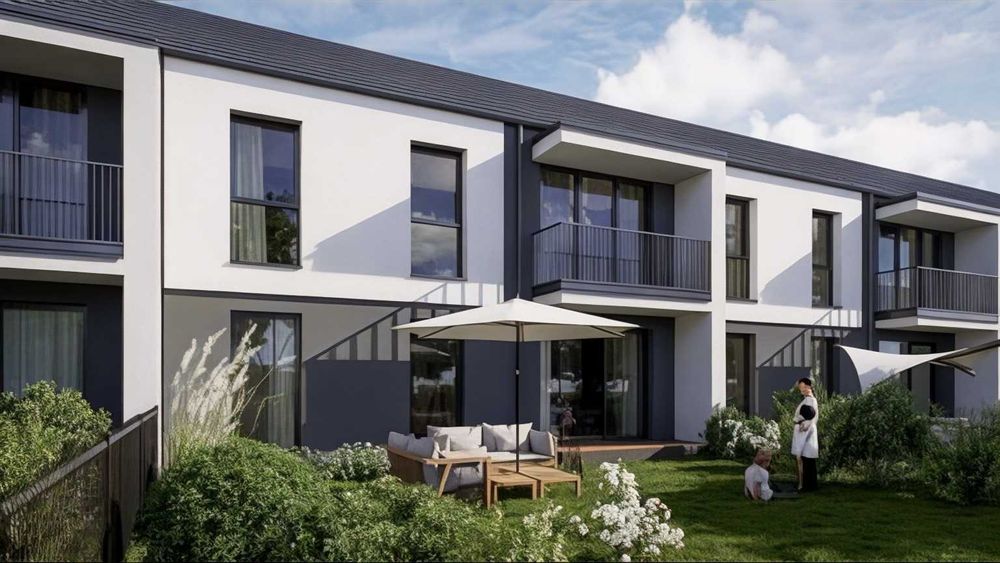 Parter 64m² + ogródek 148m² + 3 pokoje | Kąty | PL / EN / UA