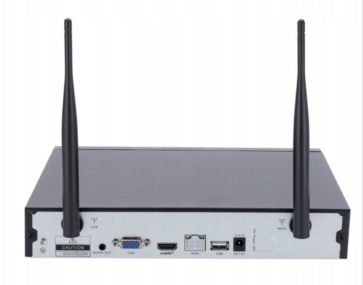 Zestaw monitoringu Nivian kit430W- 4CAM Nowe
