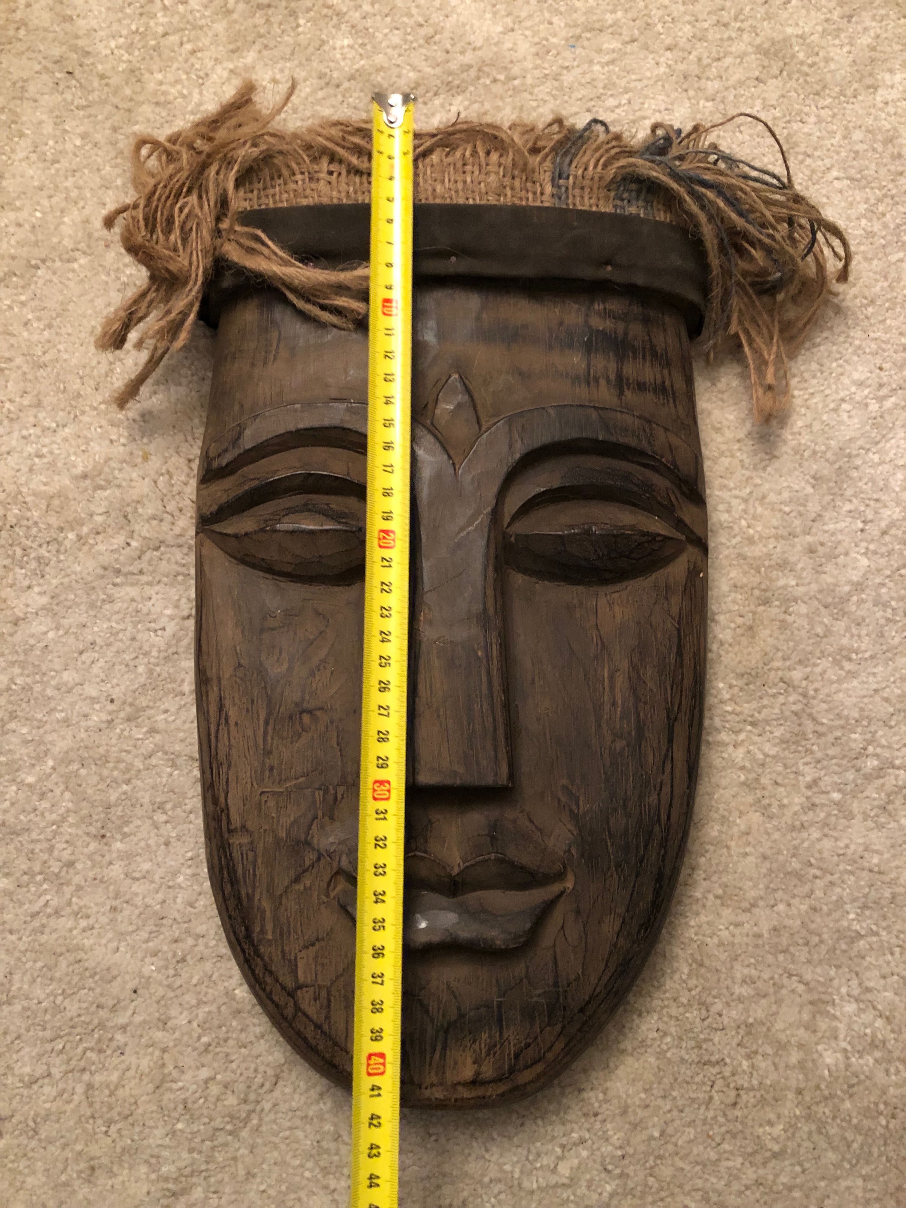 Maska duża etniczna dekoracyjna