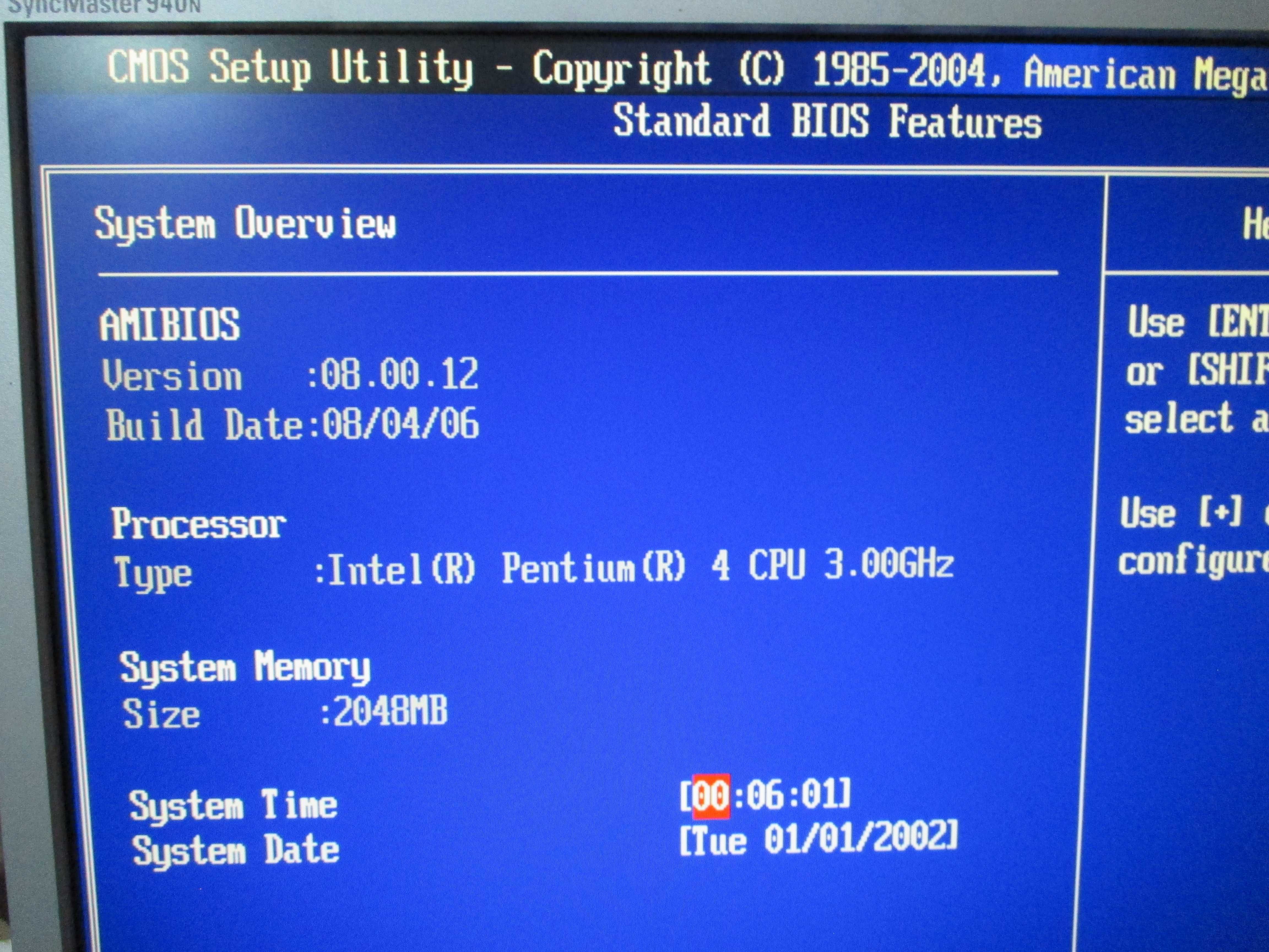 плата Elitegroup 945PL-A(V3.0), Intel Pentium 4 631 , DDR2 1Gb 2шт.
