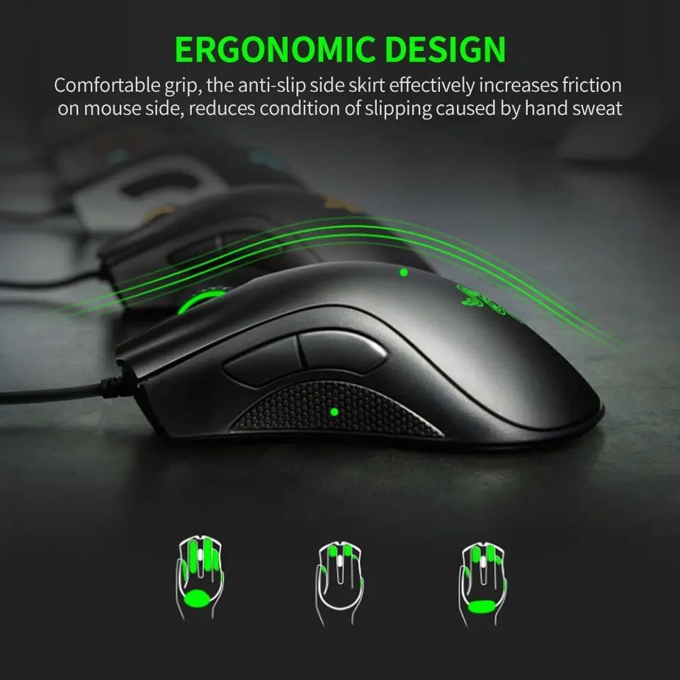 Ціну знижено! Нова запакована мишка RAZER Deathadder з наклейками