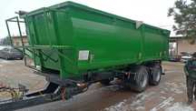 Broshuis WYWROTKA  Przyczepa tandem wywrotka z hydrauliką + wózek dolly
