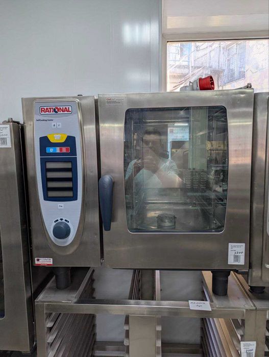 Пароконвектомат Rational SCC61, с автомойкой, Б/У