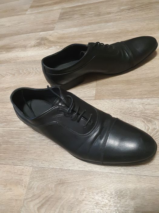Взуття чорні туфлі чоловічі Zara розмір 275мм 42