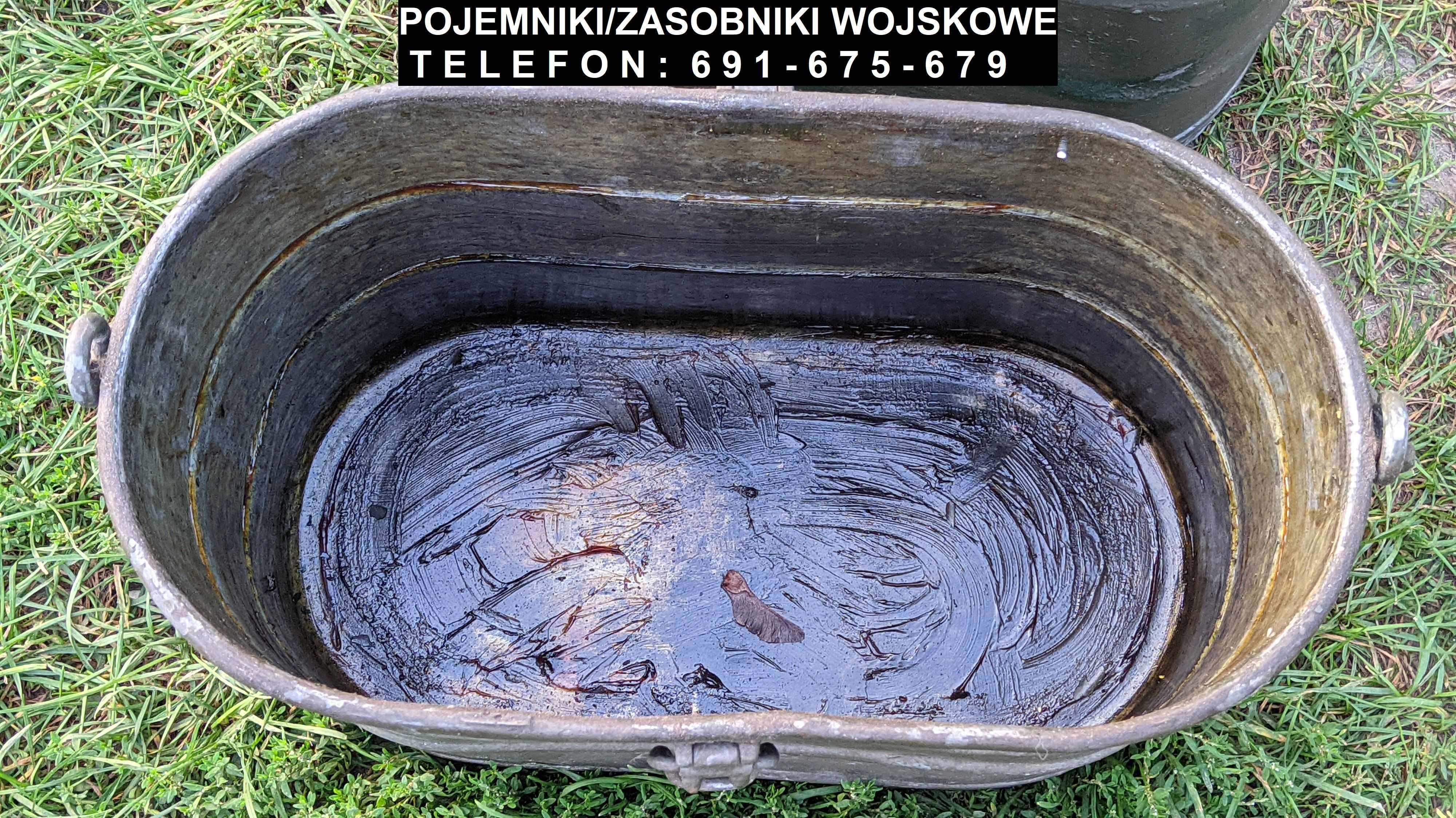 Zasobniki / pojemniki/ skrzynie  wojskowe - zestaw