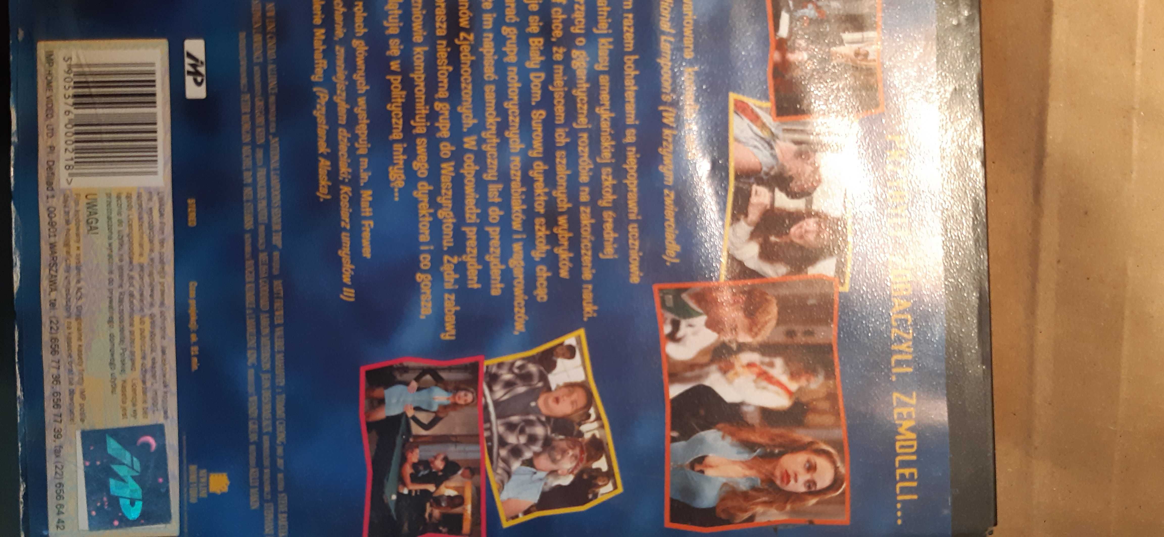 kaseta vhs Rozrabiaki w Waszyngtonie