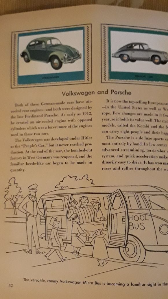 revista fotos em selos de automóveis antigos ano 1957