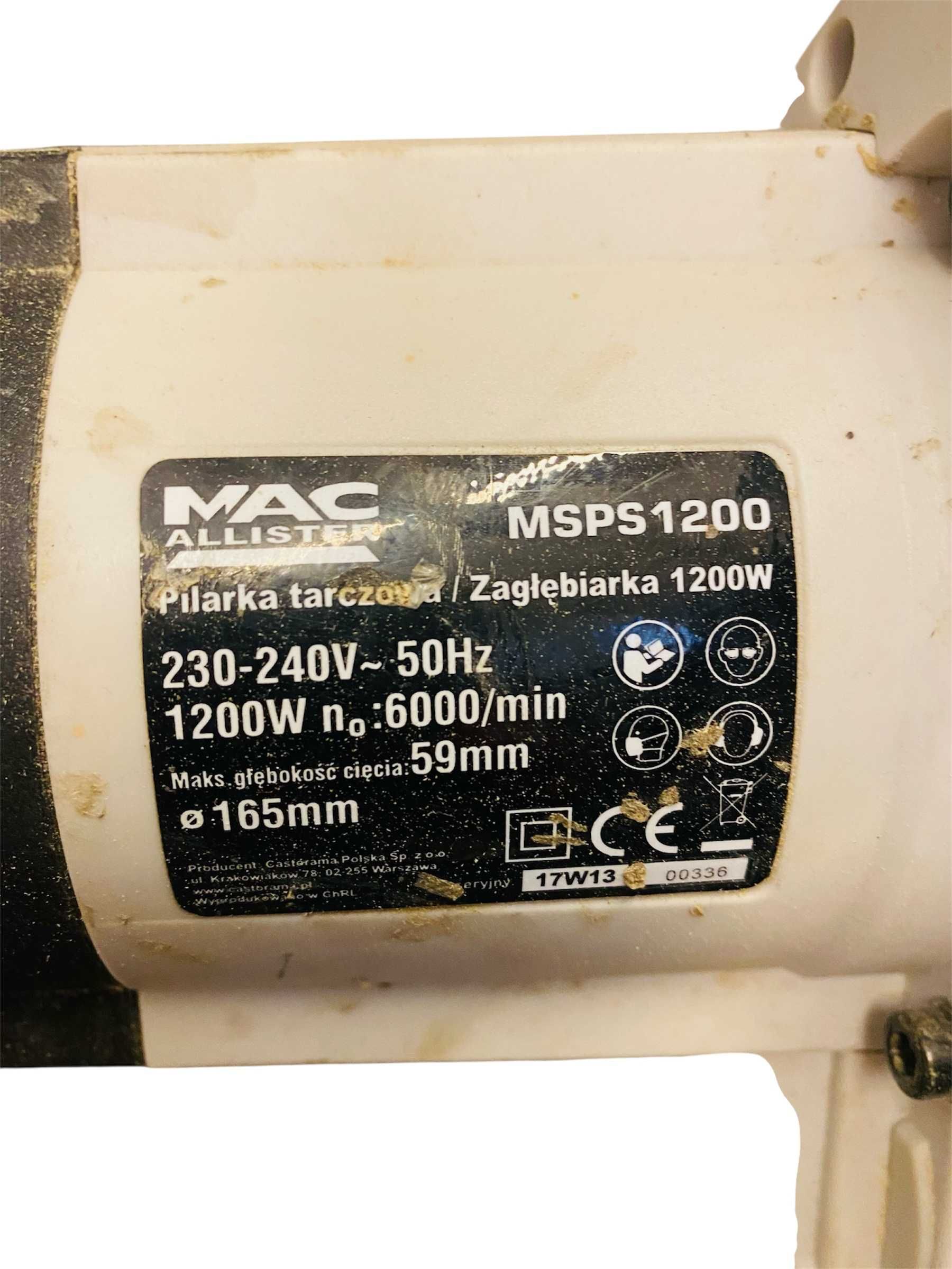 Pilarko-zagłębiarka elektryczna Macallister 1200 W