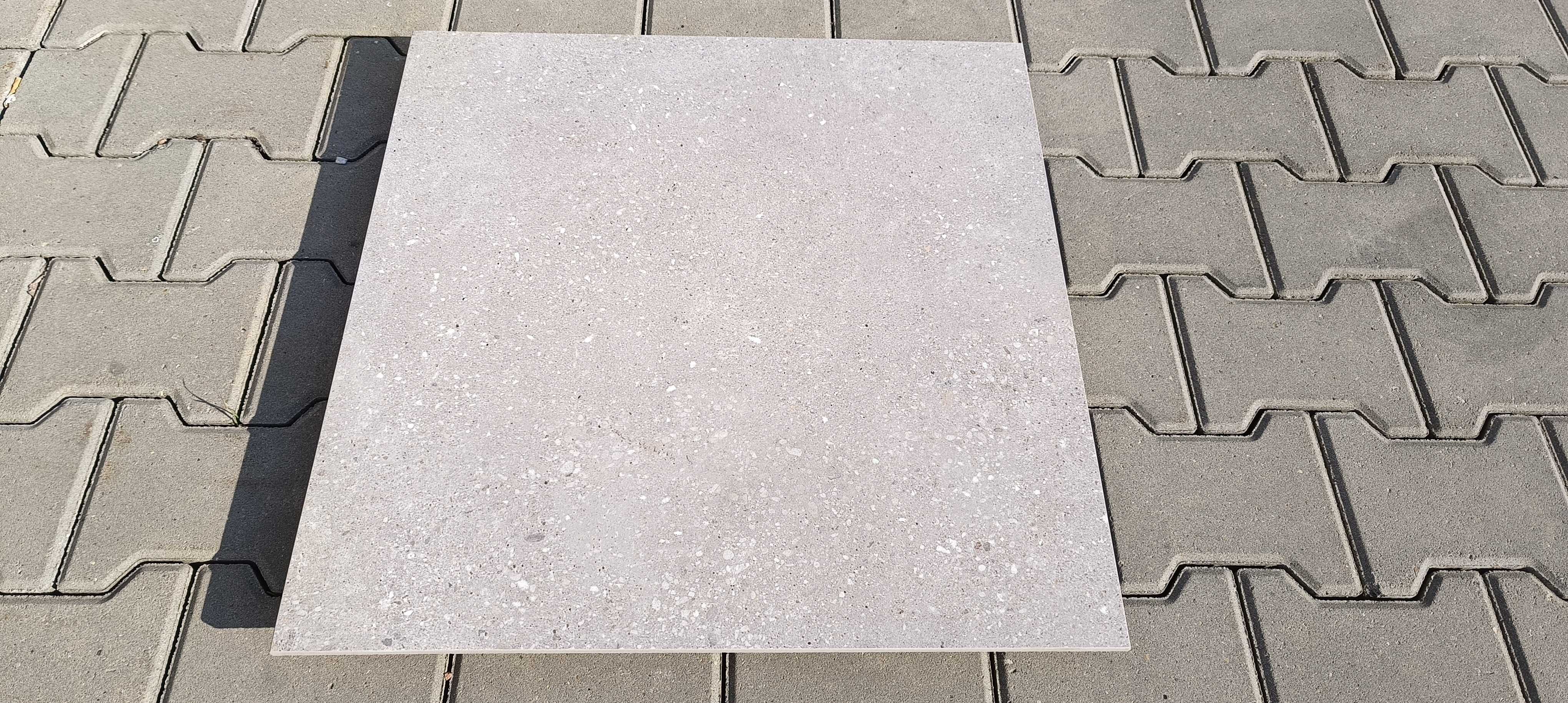 Płytki podłogowe do korytarzy lub garażu gres mat - Kronos 60x60x8