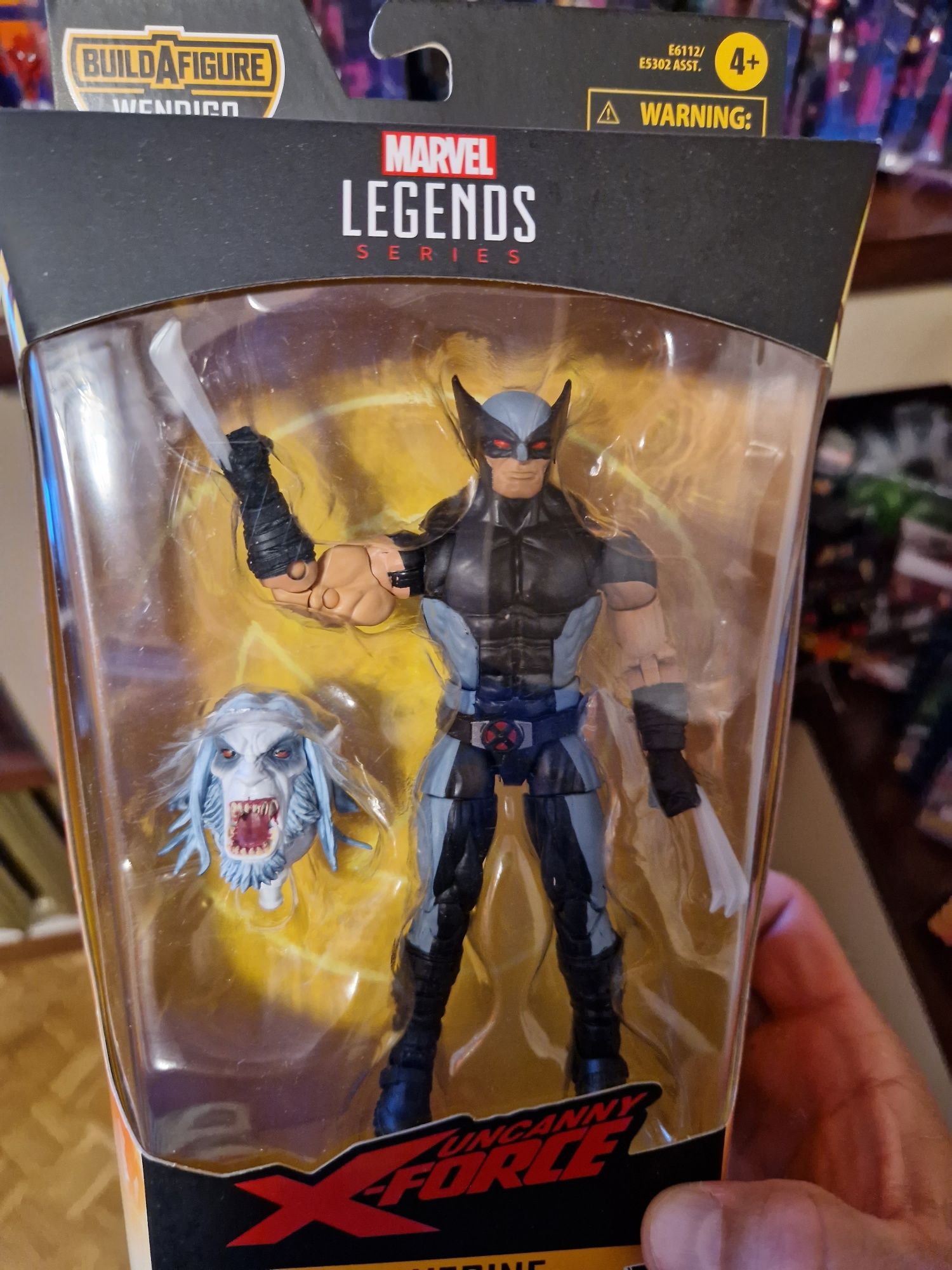 Zestaw 6 figurek Marvel Legends kompletny Wendigo Wave BAF