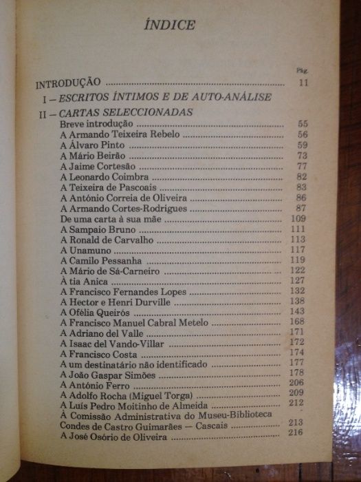 Fernando Pessoa - Escritos íntimos, cartas e páginas autobiográficas