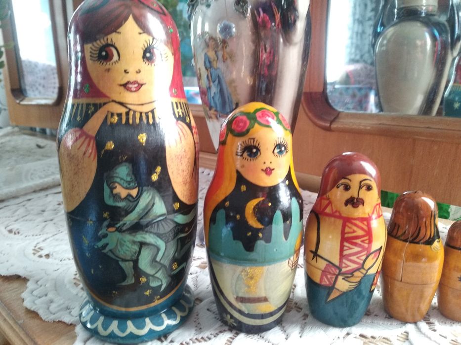 Набор матрёшек ручной работы