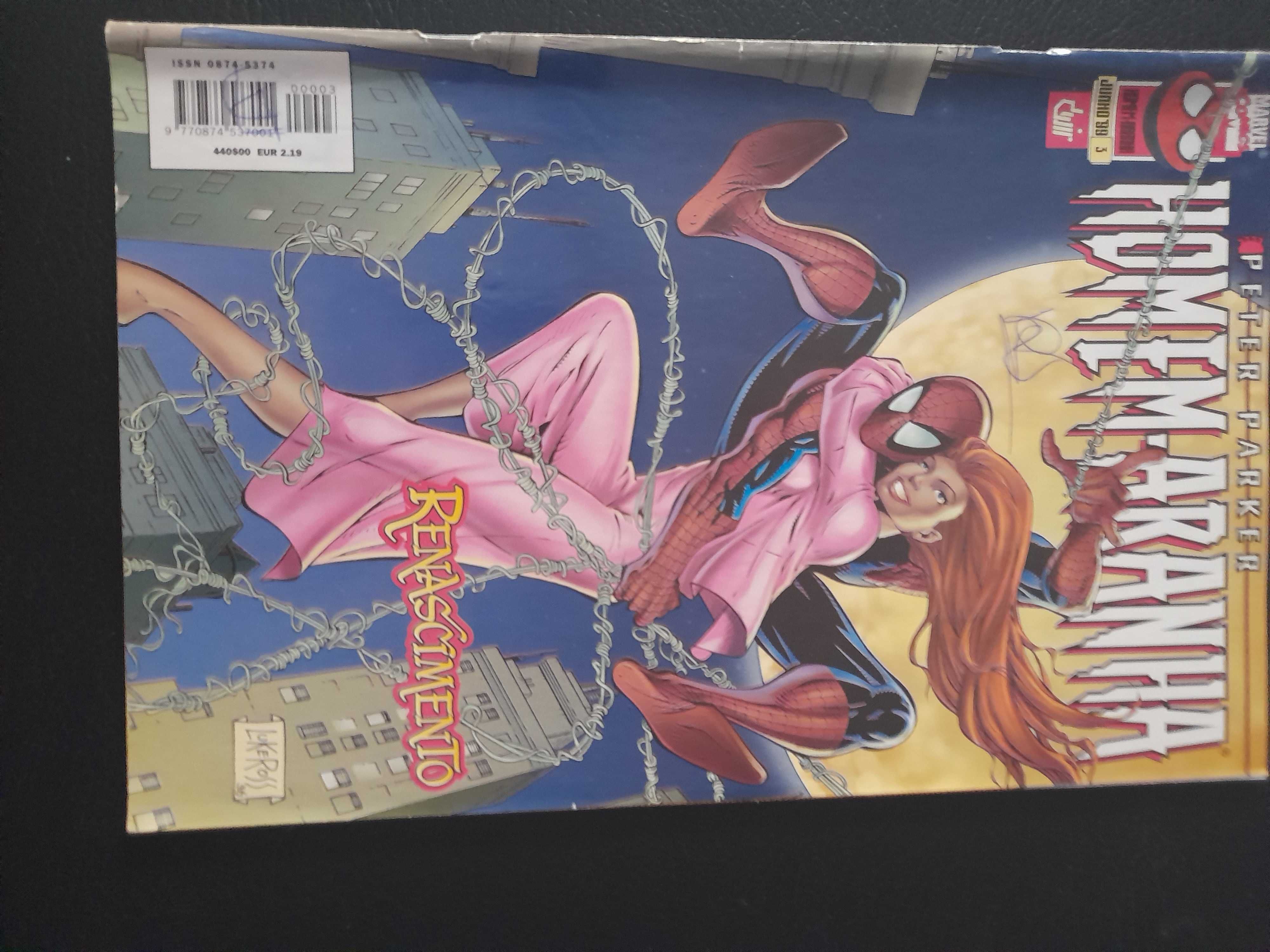 Várias banda desenhadas Marvel e outras. Em estado razoável