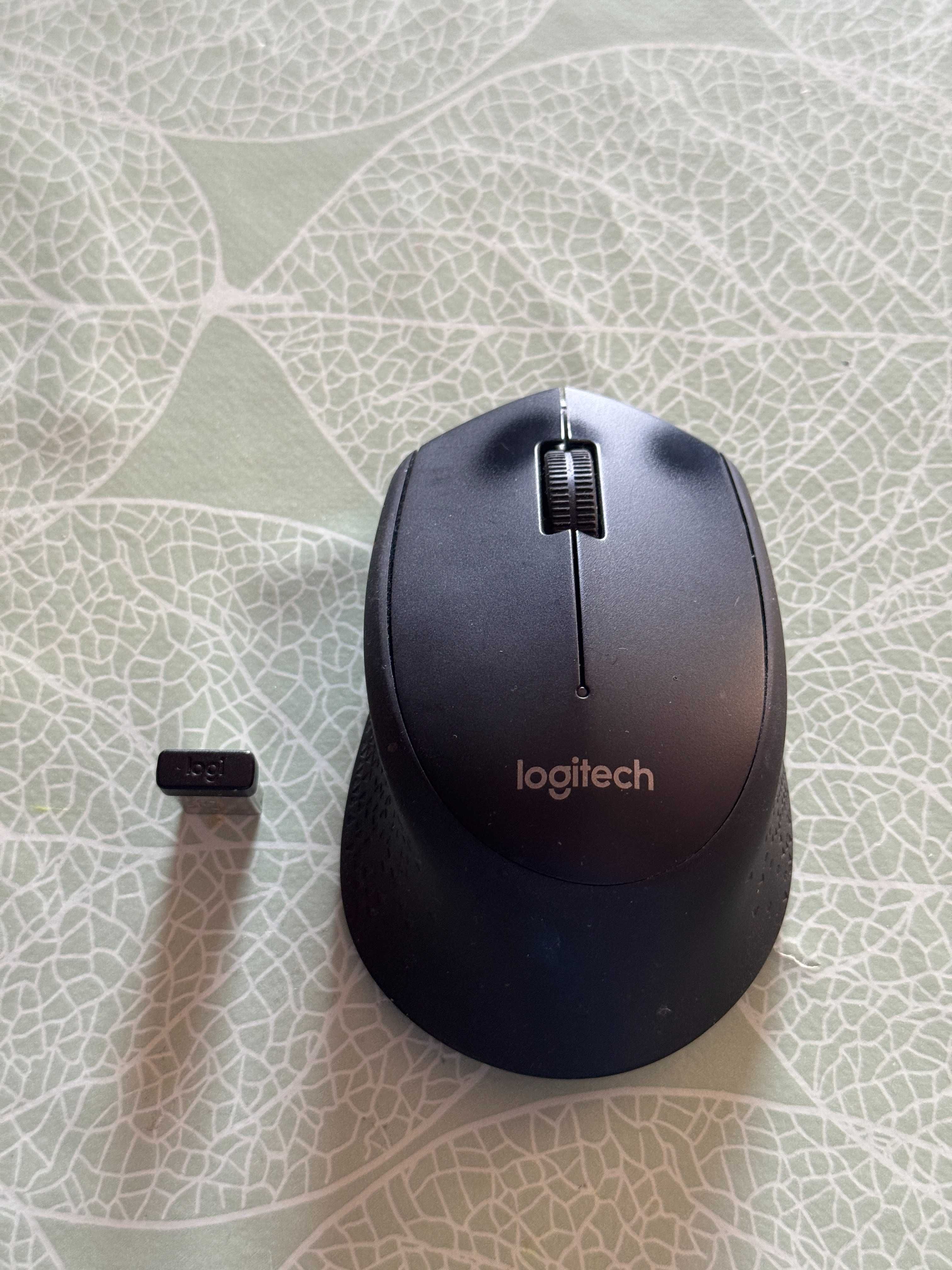 Myszka bezprzewodowa Logitech M280 czarna zasięg 10 m