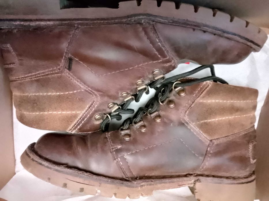 Buty Otmęt 41 trzewiki męskie polskie skórzane - ze skóry