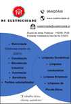 Eletrecista, pichileiro/canalizador, serralheiro