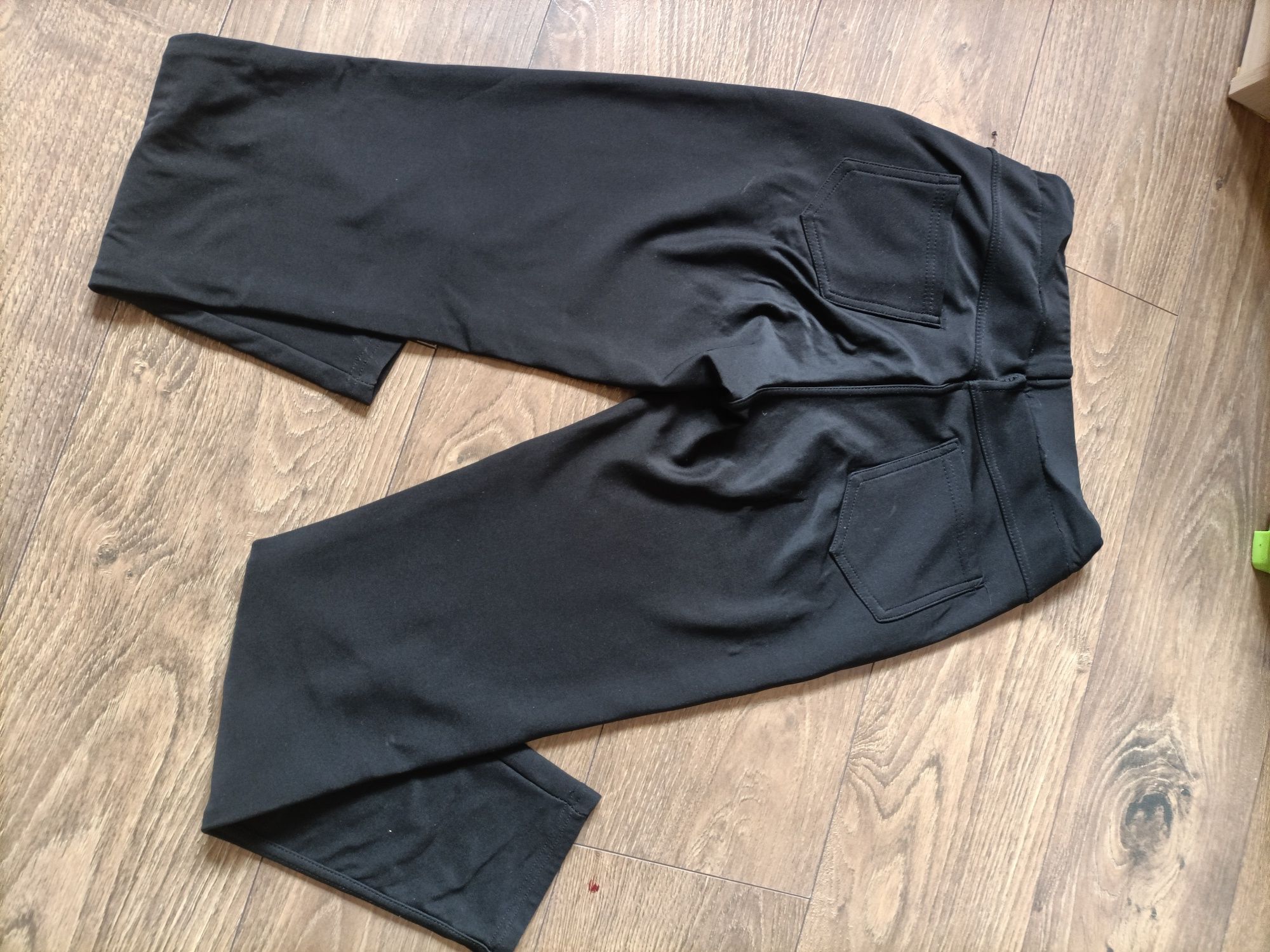 Dwie pary czarnych spodni River Island  S/M, 36/38