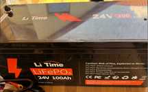 Akumulator 24v-100ah Litime z ładowarką 20A
