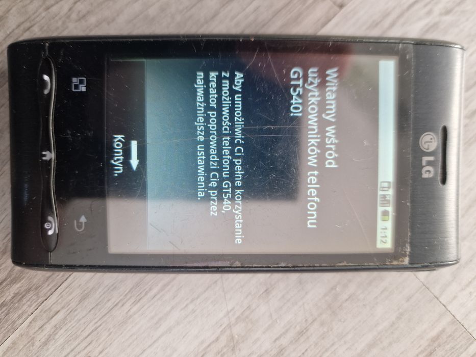 LG GT540 – Telefon w średnim stanie