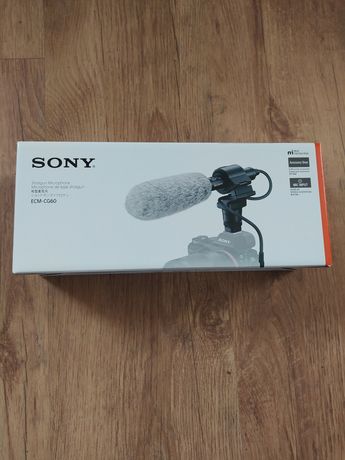 Nowy mikrofon pojemnościowy Sony ECM-CG60 Shotgun + statyw gorillapod
