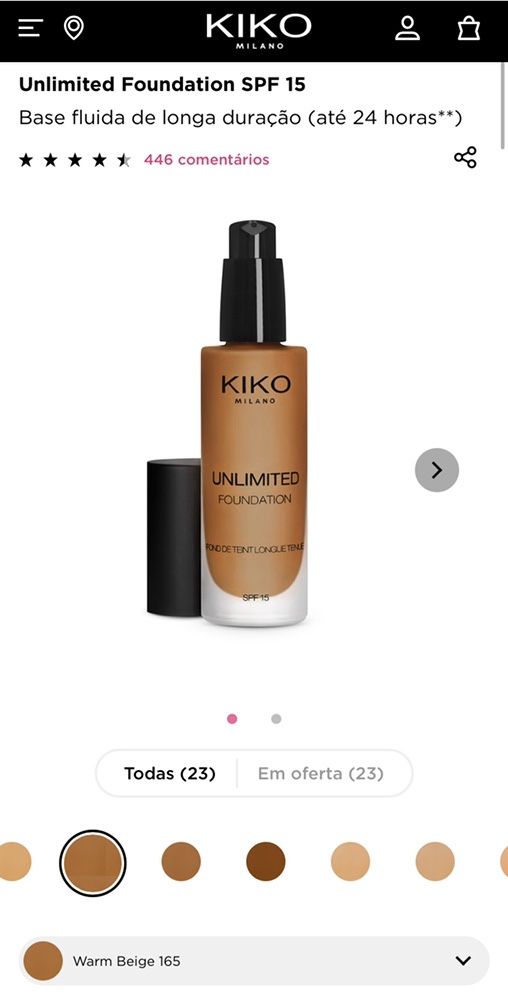 Base fluida kiko- wb 165