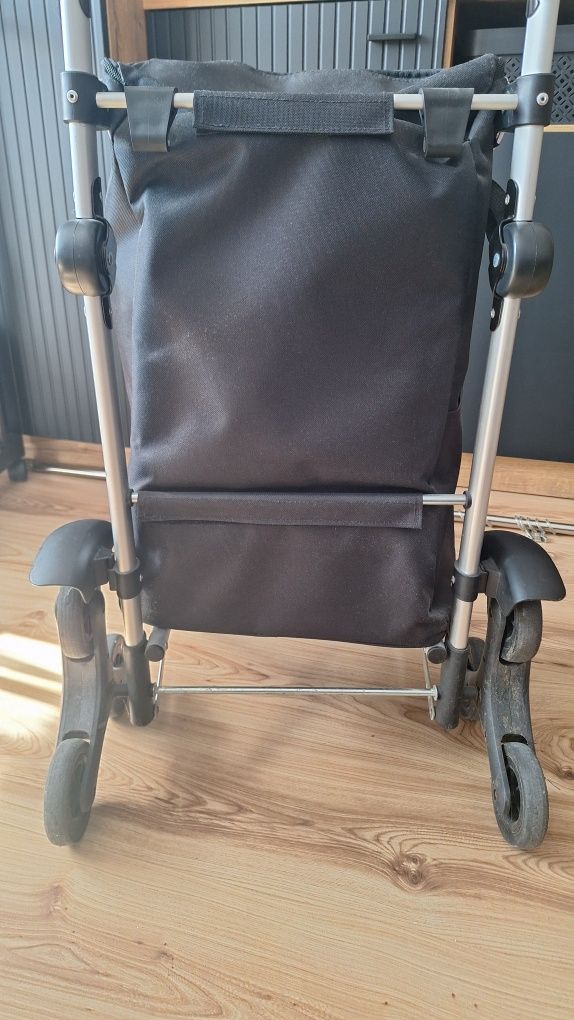 Wózek trójkołowy na kółkach torba na zakupy Lidl Top Move