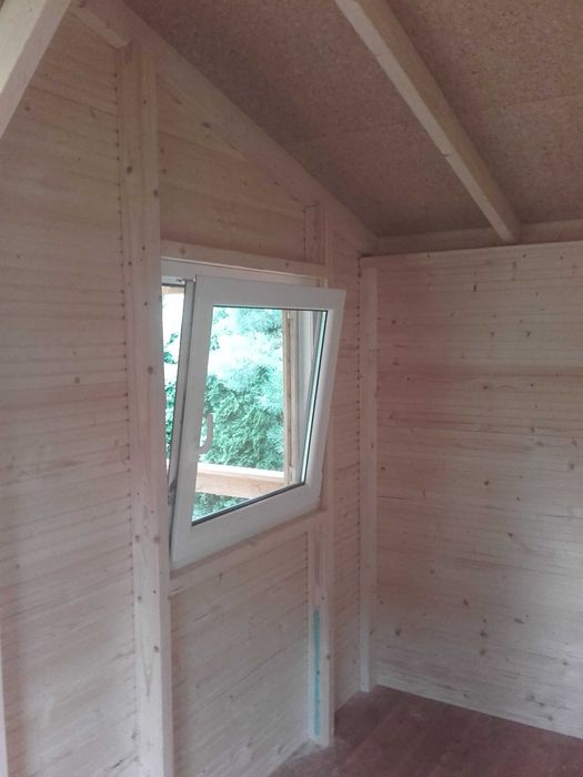 domek drewniany letniskowy Aga Lux 20 m2 z montaż +dojazd PAŹDZIERNIK