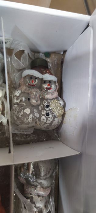 Bombki szklane Paletka 24szt VINTAGE COLLECTION różne wzory PRL Ozdoba