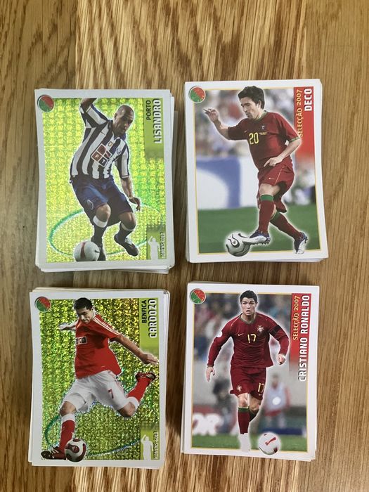 Cromos panini futebol 07-08