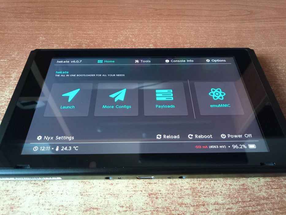 Nintendo Switch V1 Unpatched + 128Gb SDCard (Desbloqueada)