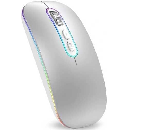 cimetech m01- rd  mysz bezprzewodowa srebrna bluetooth vv