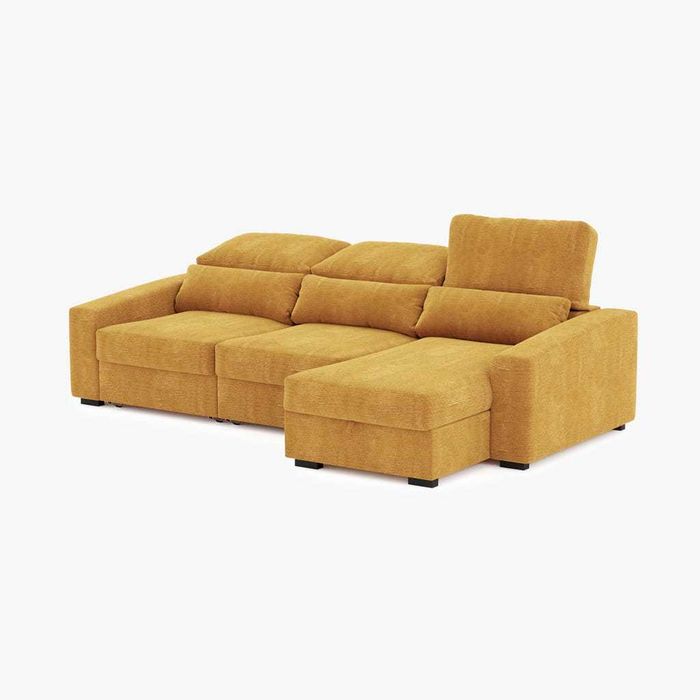 Sofá chaise-longue KEEN Gato Preto NOVO