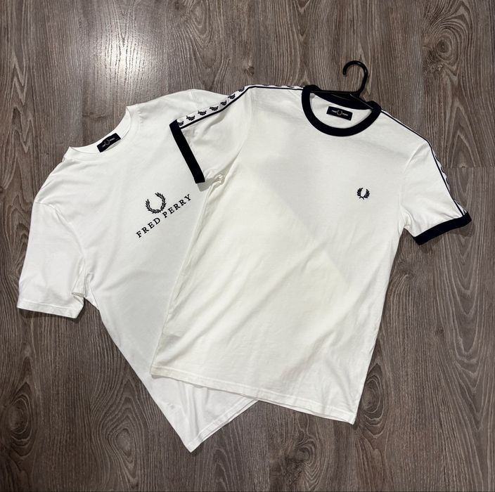 Fred Perry з лампасами  футболки