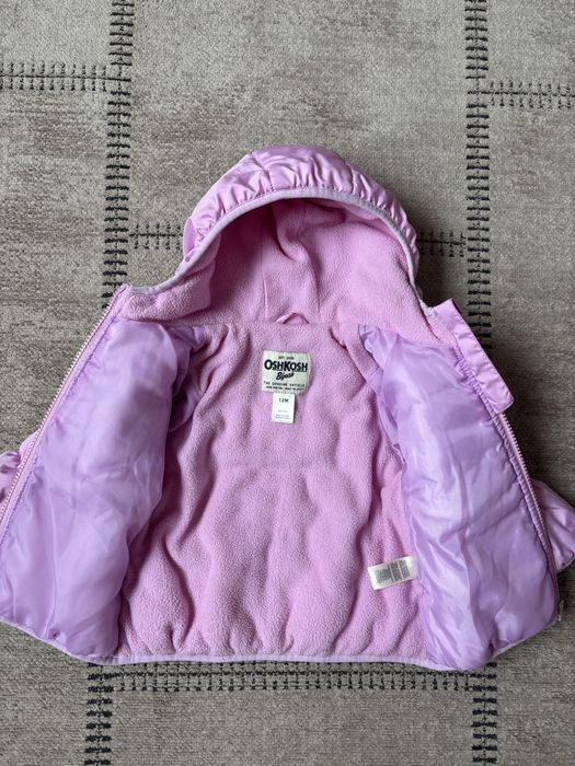 Дитяча зимова куртка OshKosh для дівчинки 12M