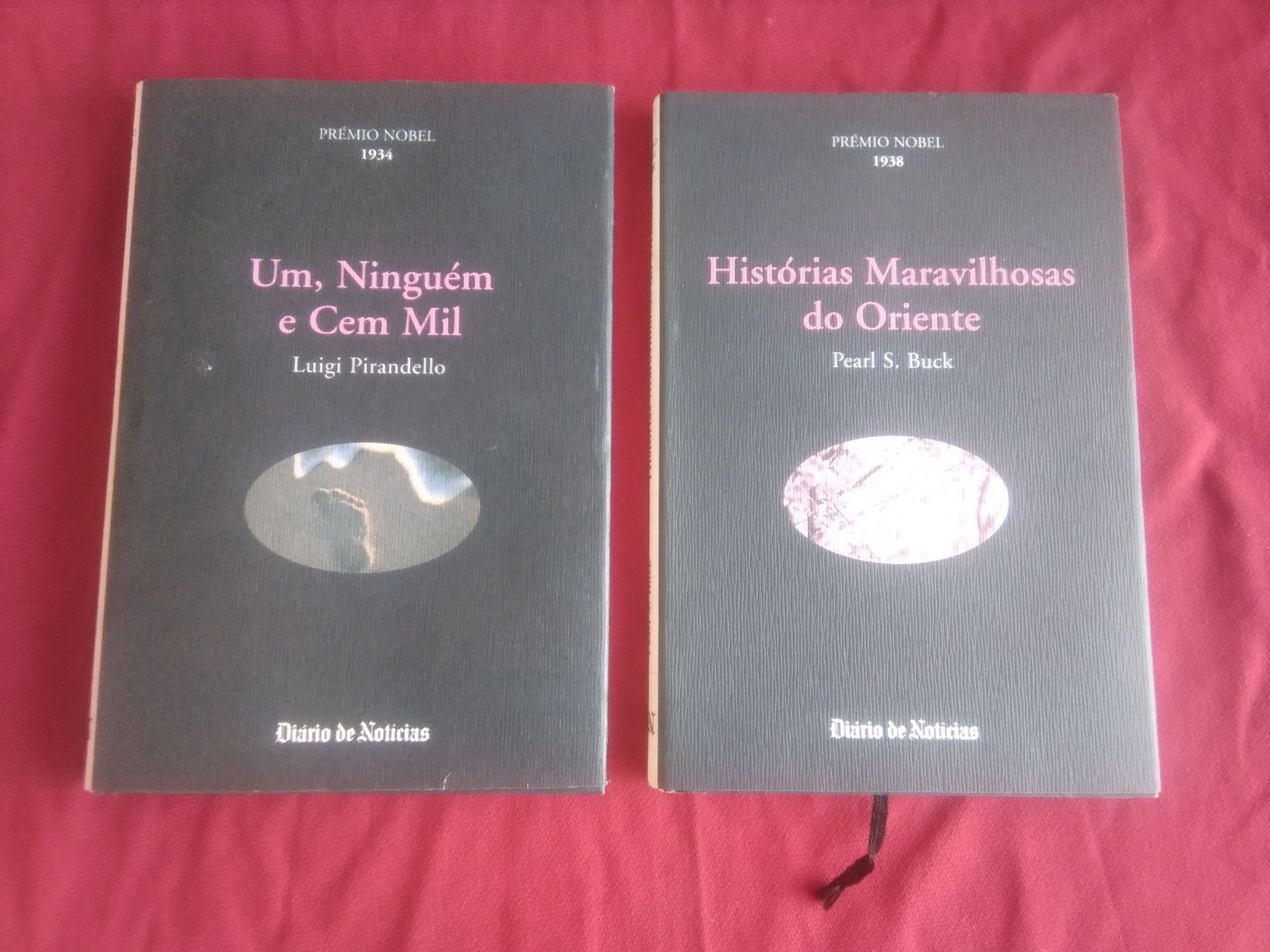 Lote 15 livros Prémio Nobel. Diário de Notícias. Márquez/Steinbeck/Oe