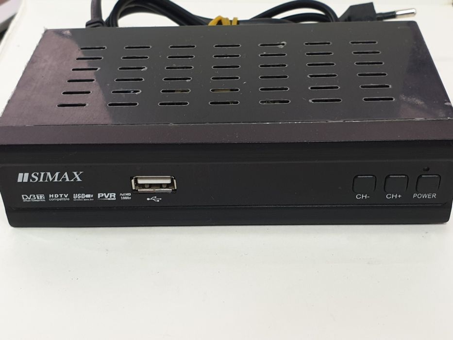 Тюнер IPTV DVB-T2 Simax Metal Blue KL1801