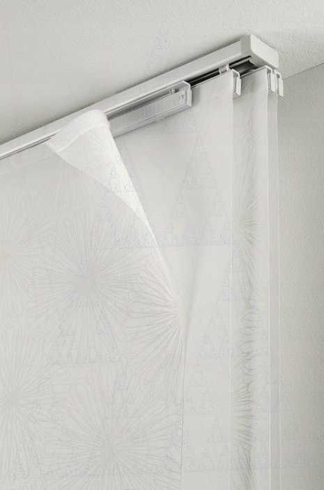 Szyna sufitowa trzytorowa 140-225 cm Aluminium