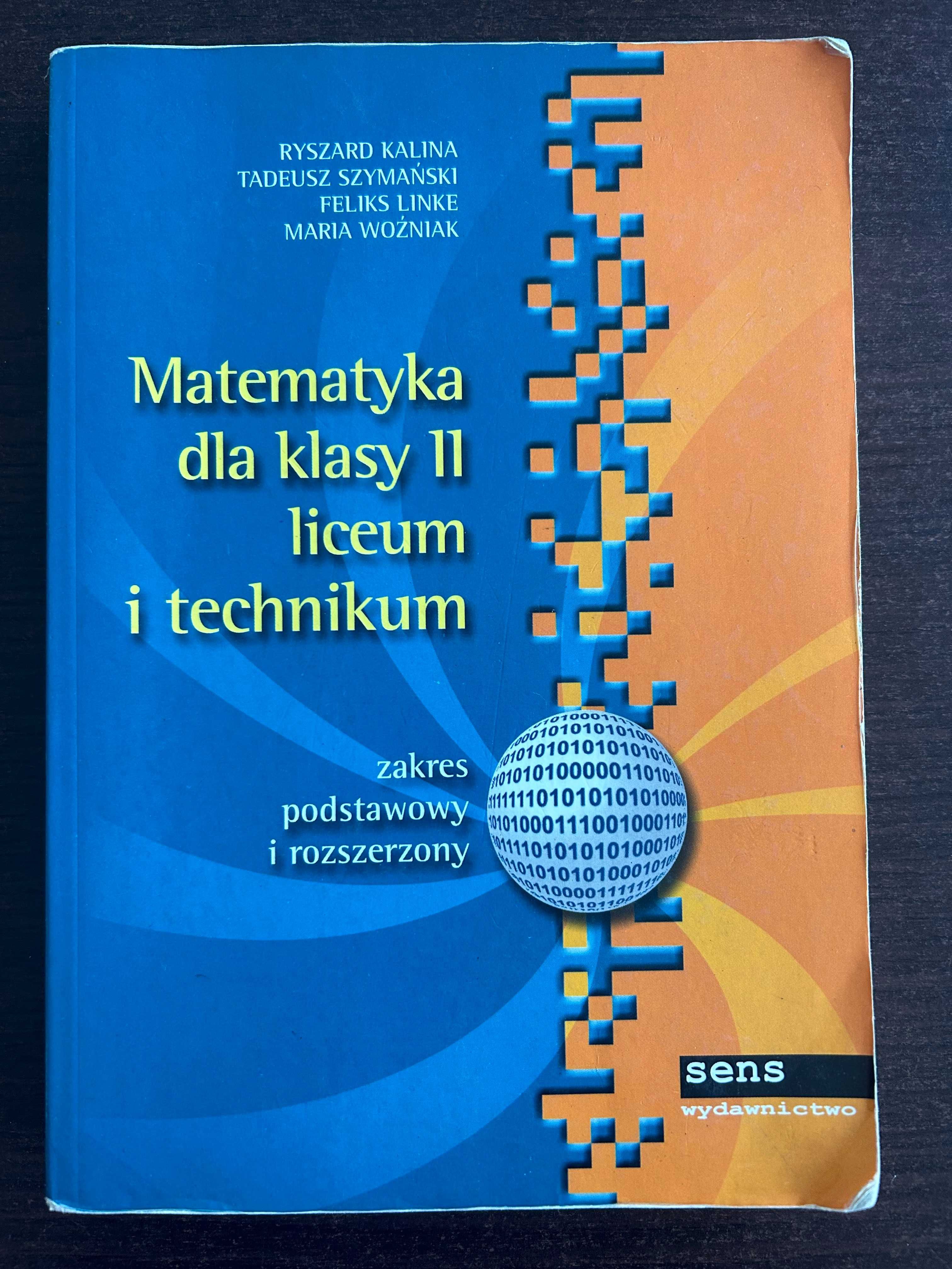 Podręcznik Matematyka do klasy II liceum i technikum
