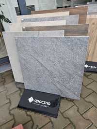 Pytki gresowe na taras i balkon OPOCZNO Bolt 2.0 DARK GRAY 60x60x2cm