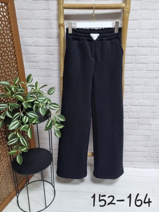 Теплі штани-палаццо для дівчинки/152,158,164