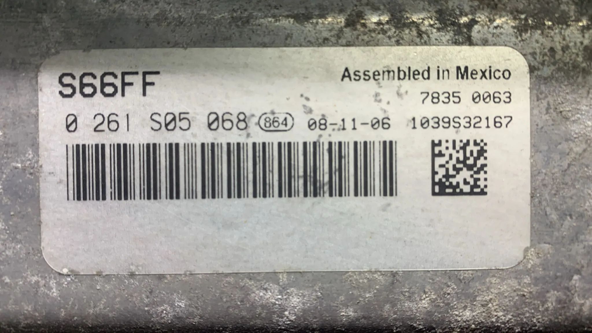 FORD F150 5.4L KOMPUTER ECU STEROWNIK SILNIKA 0261S05068 9L3A-12A650-BPD 9C2A-12B684-AB