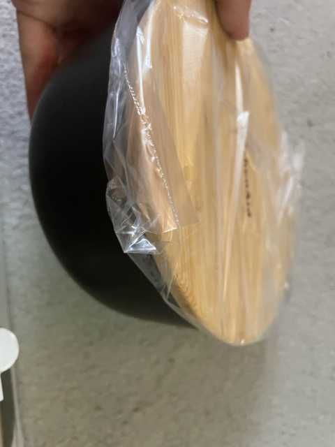 Taça com tampa madeira KitchenAid  NOVA