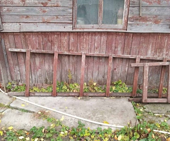 Лестница деревянная 3 метра драбина, самовывоз