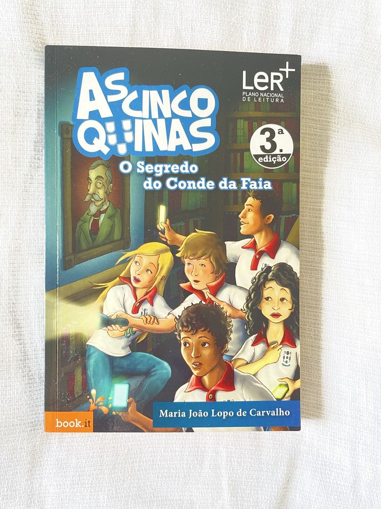 Livro da Coleção “As Cinco Quinas”, de Maria João Lopo de Carvalho