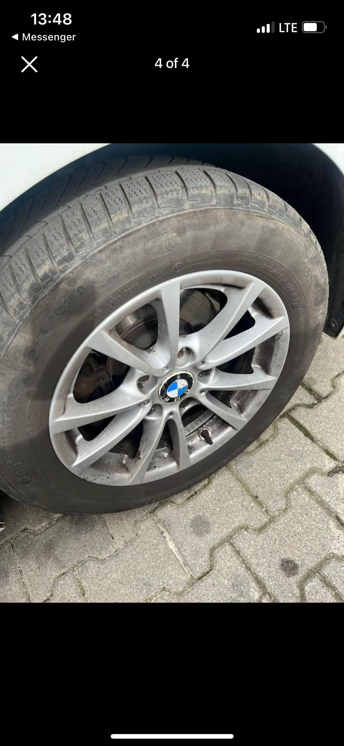 Koła BMW 16 5x120 zimowe contiwinter contact 205/60R16