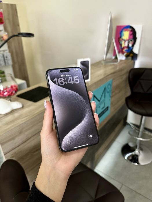 Iphone 15 Pro Max 256 Gb Фіз Сім Black Titanium Обмін Розстрочка Магаз